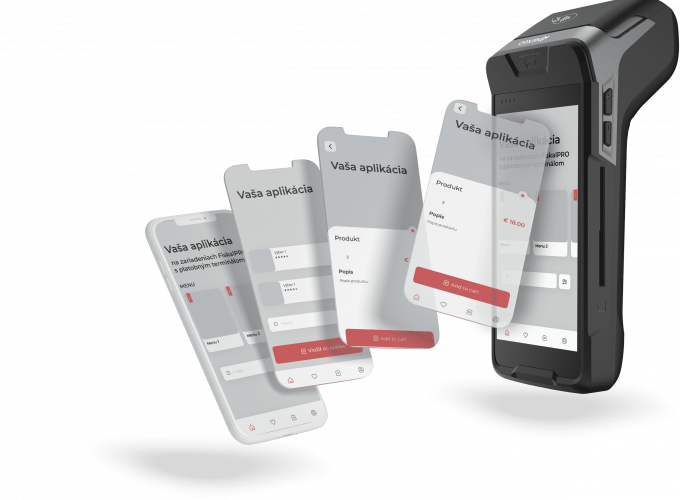app FiskalPRO zariadenie s Android aplikáciou